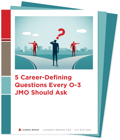 5 Career-Defining Questions Every O-3 JMO Should Ask